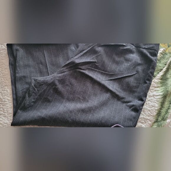 Lane Bryant pinstripe wide leg Trousers (20) - Picture 4 of 9
